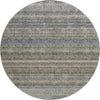 Piper Looms Mayfield Stripes AMF1167 Taupe Machine Washable Area Rug Round Main Image