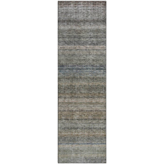 Piper Looms Mayfield Stripes AMF1167 Taupe Machine Washable Area Rug Runner Main Image