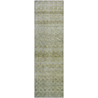 Piper Looms Mayfield Stripes AMF1168 Aloe Machine Washable Area Rug Runner Main Image