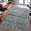 Piper Looms Mayfield Stripes AMF1168 Blue Machine Washable Area Rug Lifestyle Image Feature