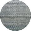 Piper Looms Mayfield Stripes AMF1168 Blue Machine Washable Area Rug Round Main Image