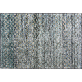 Piper Looms Mayfield Stripes AMF1168 Blue Machine Washable Area Rug Scatter Main Image
