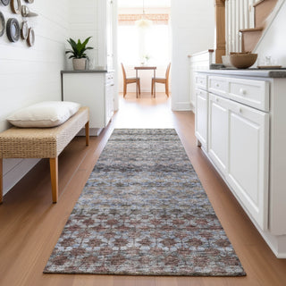 Piper Looms Mayfield Stripes AMF1168 Brown Machine Washable Area Rug Runner Lifestyle Image Feature