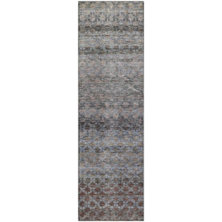 Piper Looms Mayfield Stripes AMF1168 Brown Machine Washable Area Rug Runner Main Image