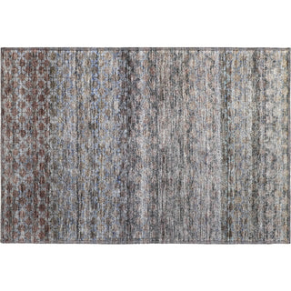 Piper Looms Mayfield Stripes AMF1168 Brown Machine Washable Area Rug Scatter Main Image