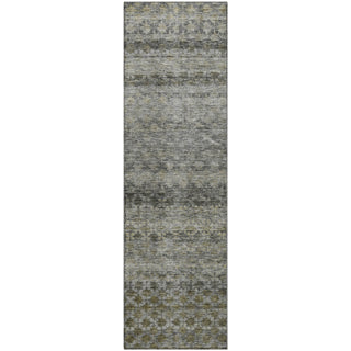 Piper Looms Mayfield Stripes AMF1168 Pewter Machine Washable Area Rug Runner Main Image