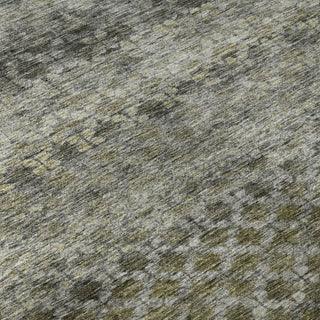 Piper Looms Mayfield Stripes AMF1168 Pewter Machine Washable Area Rug Swatch Image