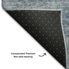 Piper Looms Mayfield Global AMF1170 Blue Machine Washable Area Rug Backing Image