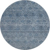 Piper Looms Mayfield Global AMF1170 Blue Machine Washable Area Rug Round Main Image