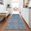 Piper Looms Mayfield Global AMF1170 Blue Machine Washable Area Rug Runner Lifestyle Image Feature