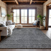 Piper Looms Mayfield Global AMF1170 Gray Machine Washable Area Rug Lifestyle Image Feature