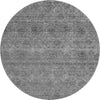 Piper Looms Mayfield Global AMF1170 Gray Machine Washable Area Rug Round Main Image