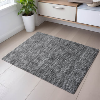 Piper Looms Mayfield Global AMF1170 Gray Machine Washable Area Rug Scatter Lifestyle Image Feature