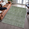 Piper Looms Mayfield Global AMF1170 Olive Machine Washable Area Rug Lifestyle Image Feature