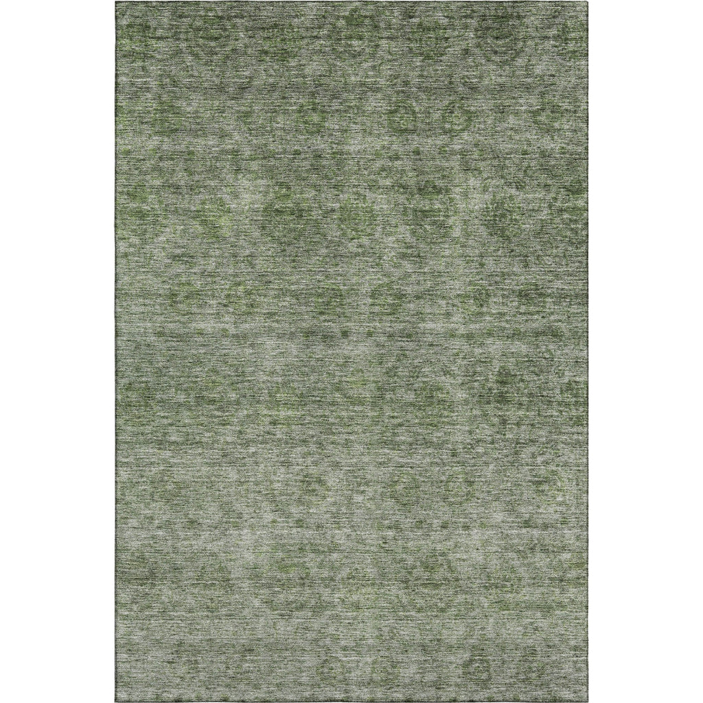 Piper Looms Mayfield Global AMF1170 Olive Machine Washable Area Rug main image