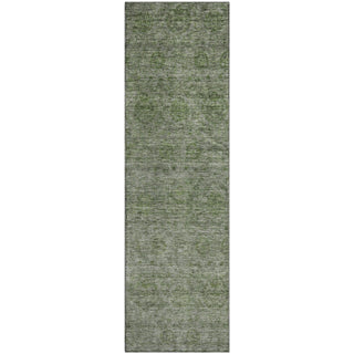 Piper Looms Mayfield Global AMF1170 Olive Machine Washable Area Rug Runner Main Image