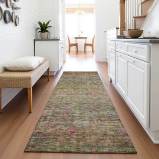 Piper Looms Mayfield Global AMF1171 Cactus Machine Washable Area Rug Runner Lifestyle Image Feature
