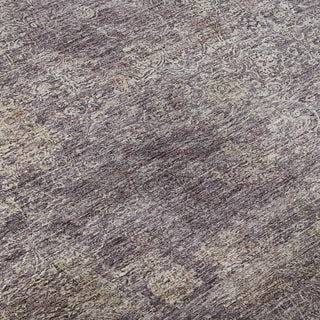 Piper Looms Mayfield Global AMF1172 Plum Machine Washable Area Rug Swatch Image