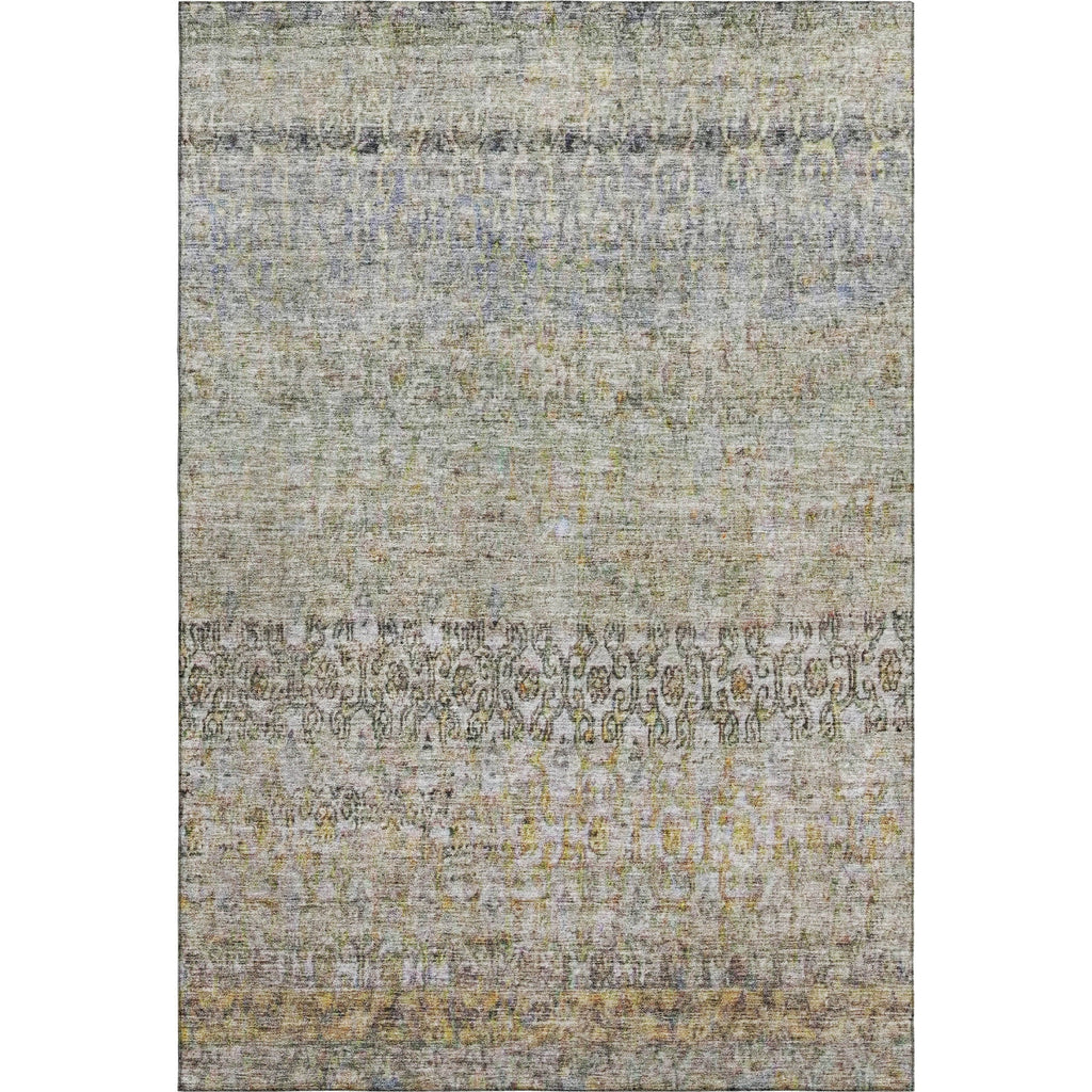 Piper Looms Mayfield Global AMF1173 Seafoam Machine Washable Area Rug main image
