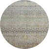 Piper Looms Mayfield Global AMF1173 Seafoam Machine Washable Area Rug Round Main Image