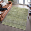 Piper Looms Mayfield Stripes AMF1174 Aloe Machine Washable Area Rug Lifestyle Image Feature