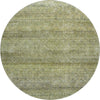 Piper Looms Mayfield Stripes AMF1174 Aloe Machine Washable Area Rug Round Main Image