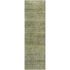 Piper Looms Mayfield Stripes AMF1174 Aloe Machine Washable Area Rug Runner Main Image