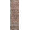 Piper Looms Mayfield Stripes AMF1174 Coral Machine Washable Area Rug Runner Main Image