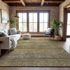 Piper Looms Mayfield Stripes AMF1174 Wheat Machine Washable Area Rug Lifestyle Image Feature