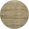 Piper Looms Mayfield Stripes AMF1174 Wheat Machine Washable Area Rug Round Main Image