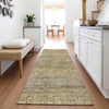 Piper Looms Mayfield Stripes AMF1174 Wheat Machine Washable Area Rug Runner Lifestyle Image Feature