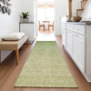 Piper Looms Mayfield Geometric AMF1175 Aloe Machine Washable Area Rug Runner Lifestyle Image Feature