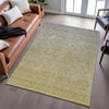 Piper Looms Mayfield Geometric AMF1175 Gold Machine Washable Area Rug Lifestyle Image Feature