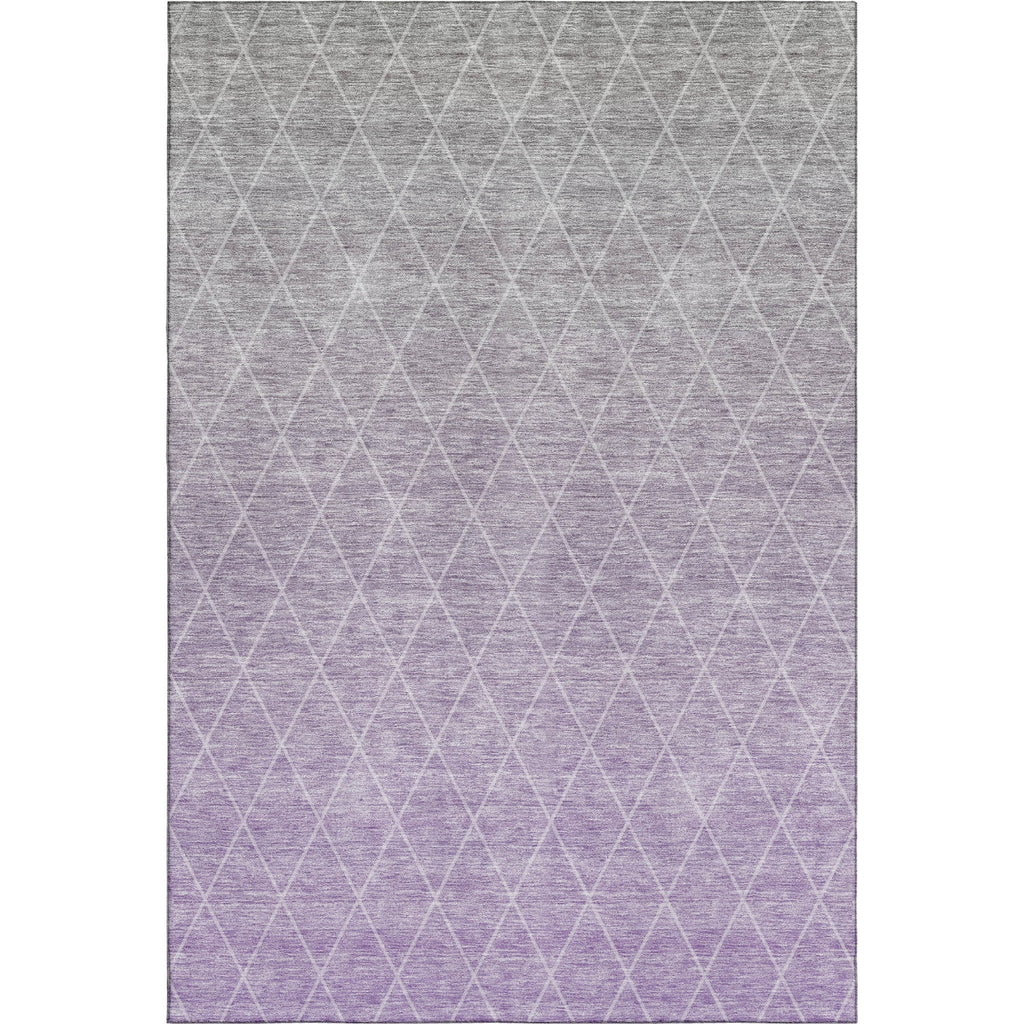 Piper Looms Mayfield Geometric AMF1175 Lavender Machine Washable Area Rug main image