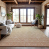 Piper Looms Mayfield Geometric AMF1175 Salmon Machine Washable Area Rug Lifestyle Image Feature