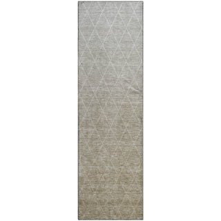 Piper Looms Mayfield Geometric AMF1175 Taupe Machine Washable Area Rug Runner Main Image