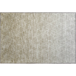 Piper Looms Mayfield Geometric AMF1175 Taupe Machine Washable Area Rug Scatter Main Image
