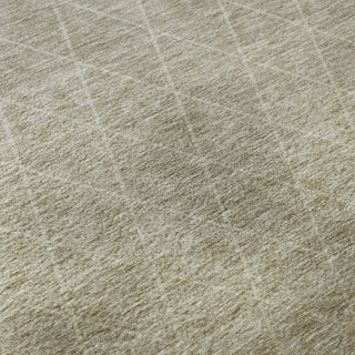Piper Looms Mayfield Geometric AMF1175 Taupe Machine Washable Area Rug Swatch Image