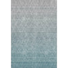 Piper Looms Mayfield Geometric AMF1175 Teal Machine Washable Area Rug main image
