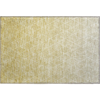 Piper Looms Mayfield Geometric AMF1175 Wheat Machine Washable Area Rug Scatter Main Image
