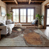 Piper Looms Mayfield Modern AMF1177 Coffee Machine Washable Area Rug Lifestyle Image Feature