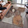 Piper Looms Mayfield Modern AMF1177 Coffee Machine Washable Area Rug Lifestyle Image Feature