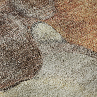 Piper Looms Mayfield Modern AMF1177 Coffee Machine Washable Area Rug Swatch Image