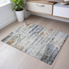 Piper Looms Mayfield Geometric AMF1178 Silver Machine Washable Area Rug Scatter Lifestyle Image Feature