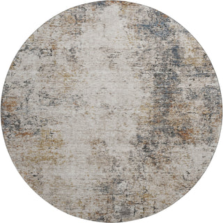Piper Looms Mayfield Modern AMF1179 Putty Machine Washable Area Rug Round Main Image