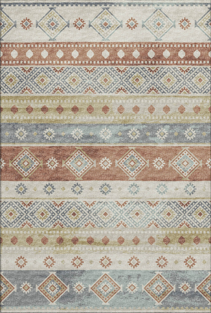 Piper Looms Mayfield Tribal Diamond AMF118 Desert Machine Washable Area Rug main image