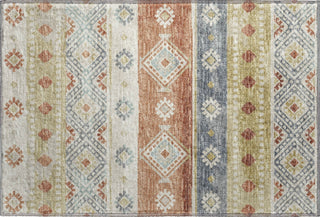 Piper Looms Mayfield Tribal Diamond AMF118 Desert Machine Washable Area Rug Scatter Main Image