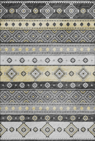 Piper Looms Mayfield Tribal Diamond AMF118 Gray Machine Washable Area Rug main image