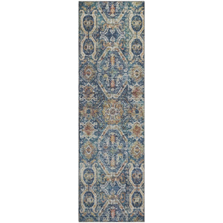 Piper Looms Mayfield Global AMF1181 Denim Machine Washable Area Rug Runner Main Image