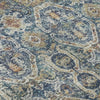 Piper Looms Mayfield Global AMF1181 Denim Machine Washable Area Rug Swatch Image